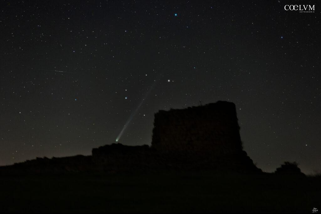 C/2025 A6 (Lemmon) incotra il nuraghe Piscu