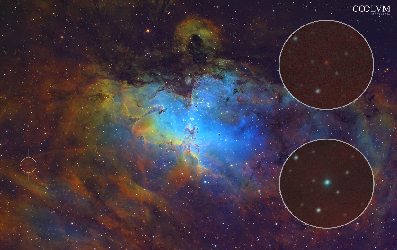 Mistero nella Nebulosa dell’Aquila