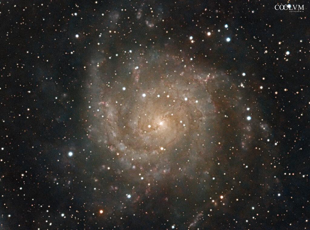 Galassia nascosta Hidden galaxy IC 342