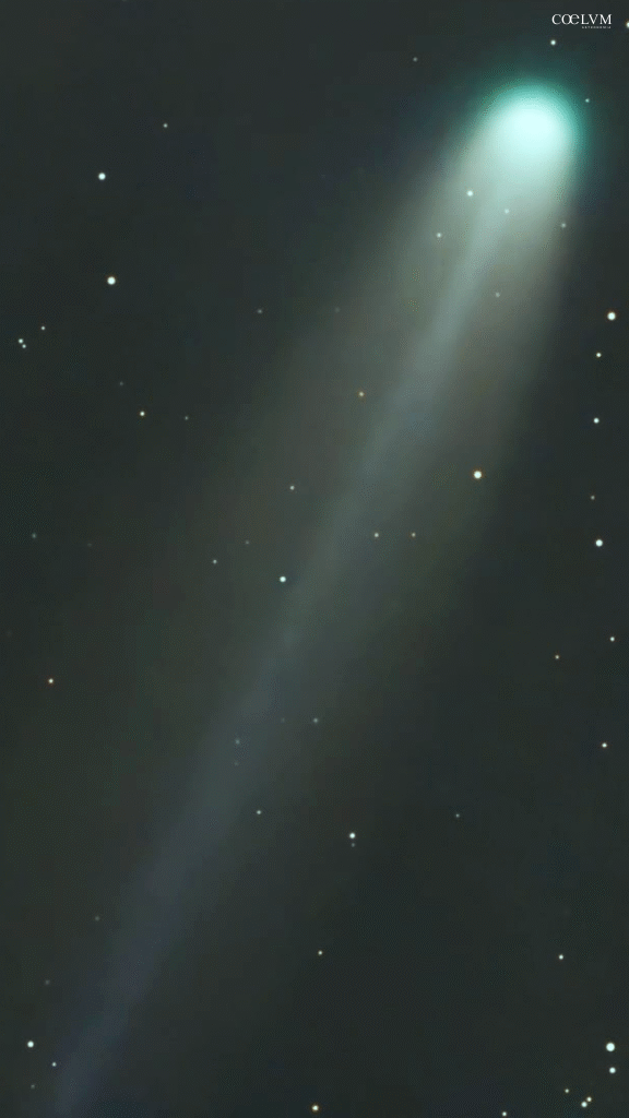 Ripresa della Cometa C2025 A6 Lemmon al tramonto del 24.10.25