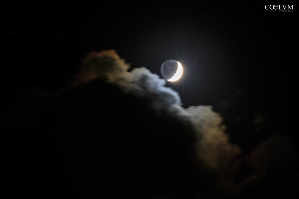 Luna con luce cinerea