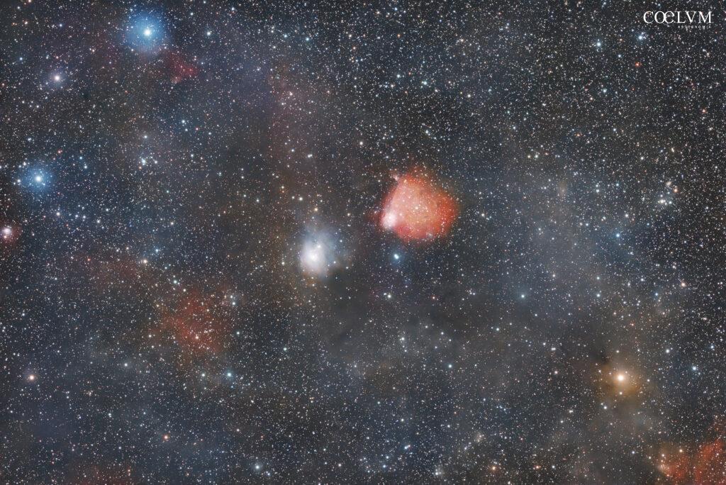 Nebulose Sh2-241, Vdb65 e LdN1557
