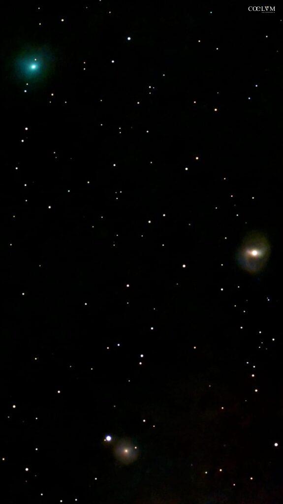 La Cometa 24P Schaumasse ripresa il 29 dicembre 2025.