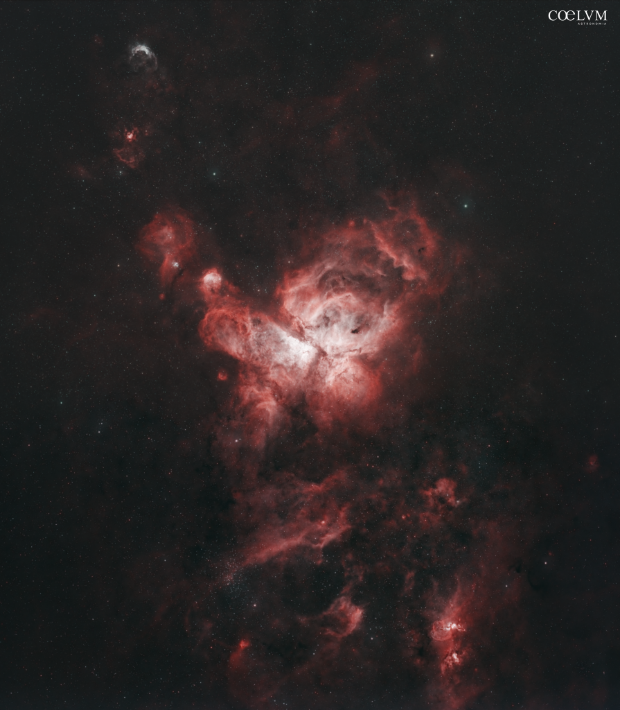 Nebulosa di Eta Carinae e dintorni