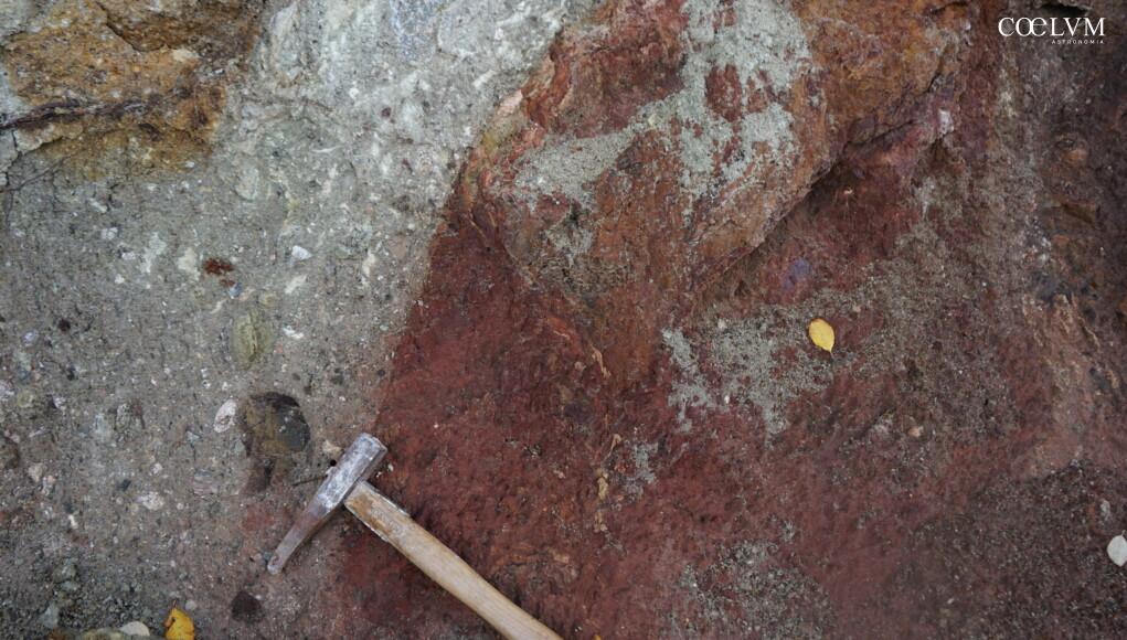 Confine tra Suevite e Bunte Breccia