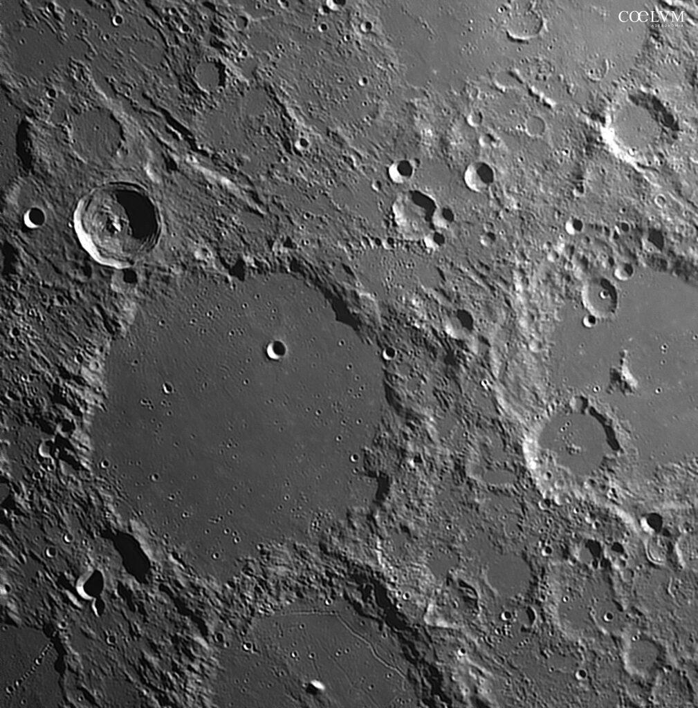 Luna – Crateri Hershel Ptolemaeus e Klein
