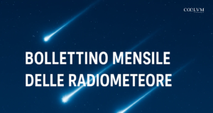 CARMELO METEOR: Bollettino di Agosto 2026 delle Radiometeore