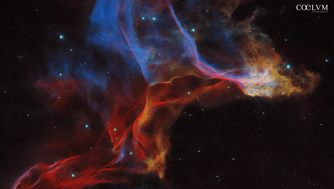 La Nebulosa Velo sudario di una Stella Defunta