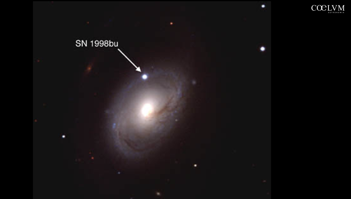 Le supernovae extragalattiche più luminose e importanti della storia: SN1998bu in M96