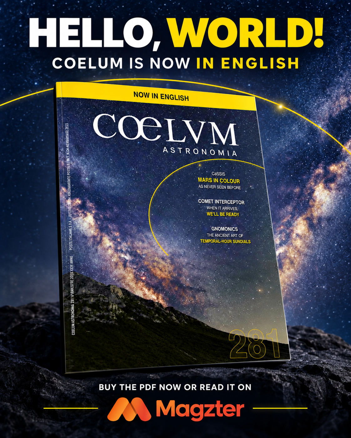 Coelum Astronomia n° 281 IV/26 English Version