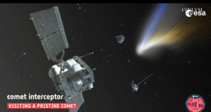 Comet Interceptor Visiting a Pristine Comet