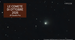 Le Comete del mese di Ottobre: CALMA “QUASI” PIATTA