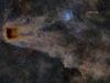 LDN 1221: nebulosa oscura “Proiettile” nel Cefeo