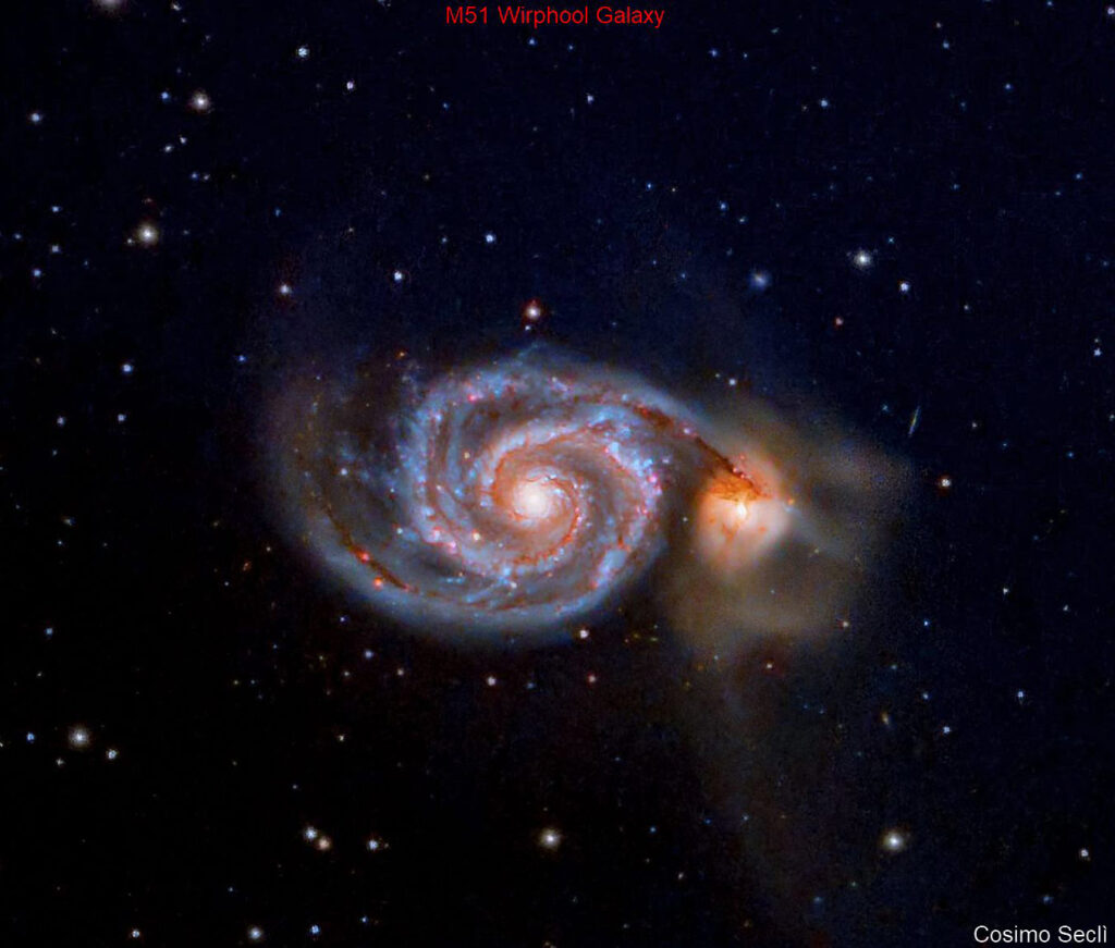 M51 GALASSIA VORTICE