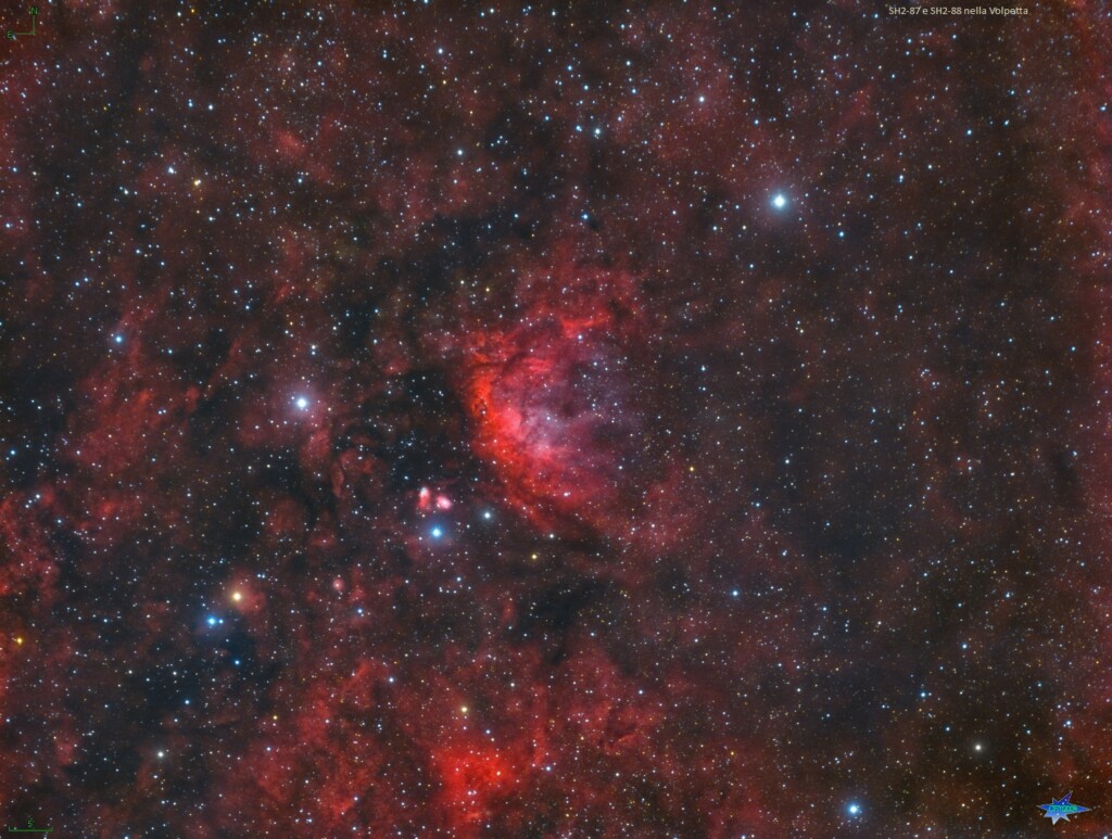 SH2-87 e SH2-88 nella Volpetta