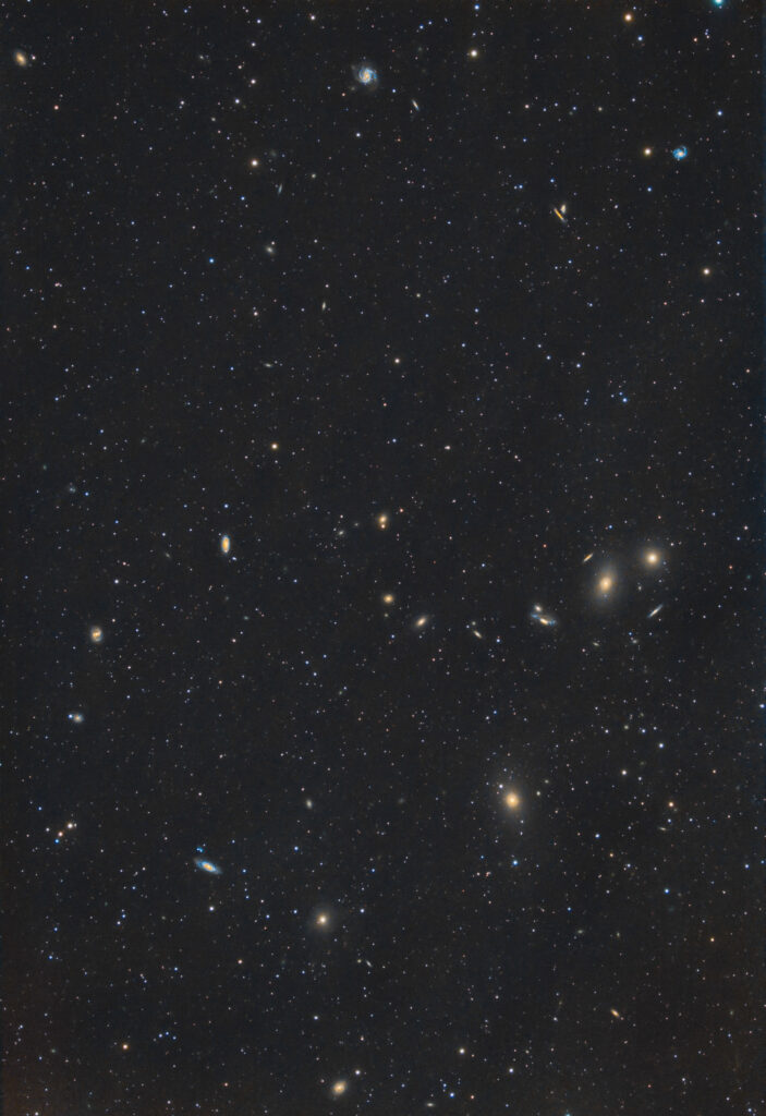 Tra Virgo e Coma Berenices- Markarian’s Chain