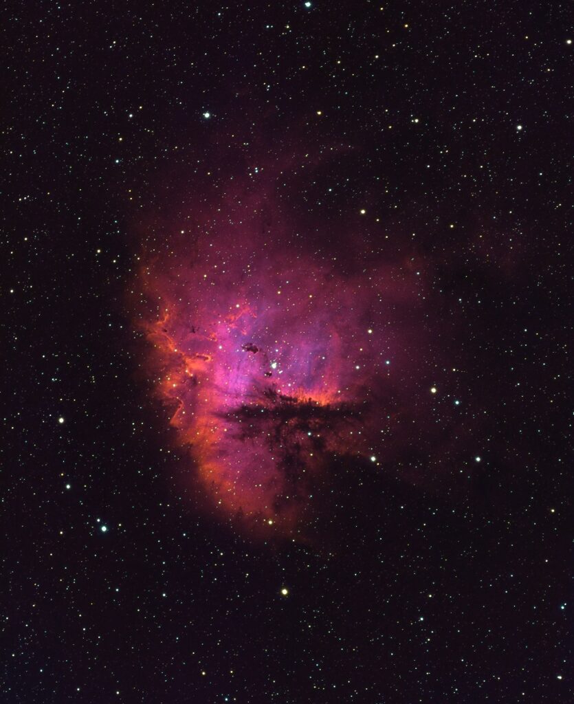 NGC 281 "Pacman" Nebula in Narrowband