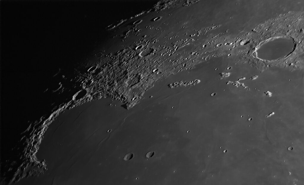 Plato e il Sinus Iridium