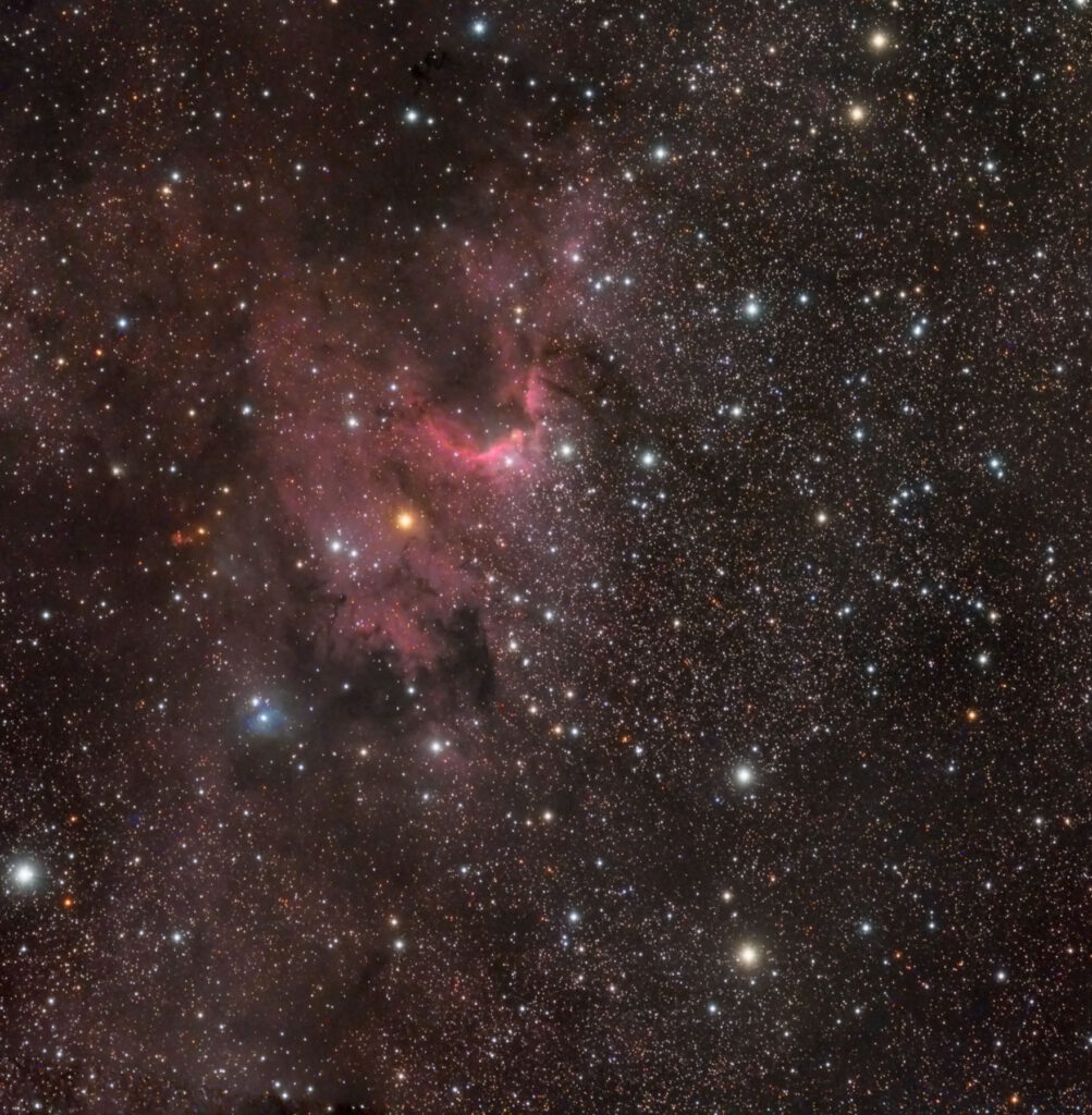 Cave nebula (Sh2-155)