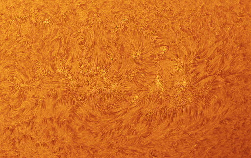 Cromosfera in H-Alpha
