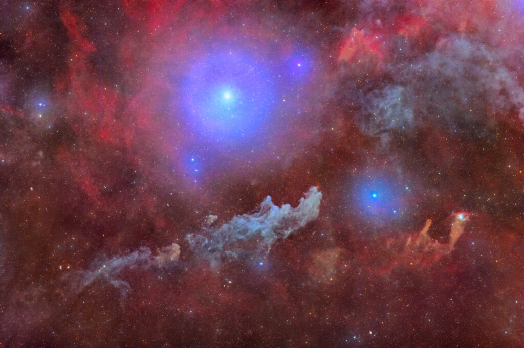 Rigel, la Nebulosa Testa di Strega, LDN 1616 e NGC 1788