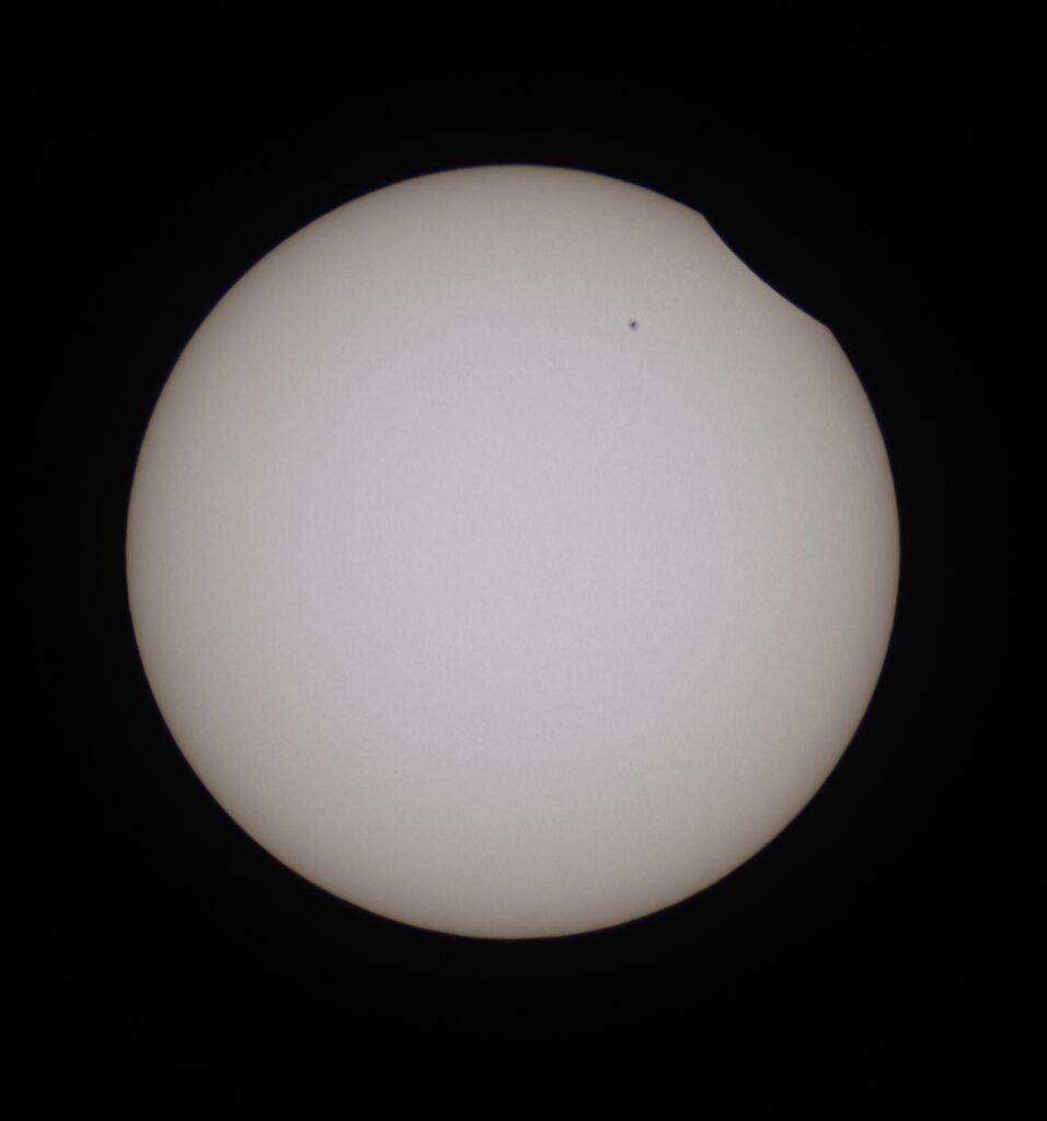 Eclissi…verso la fine.