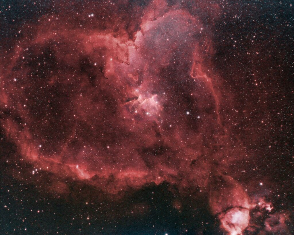 IC 1805 Nebulosa Cuore