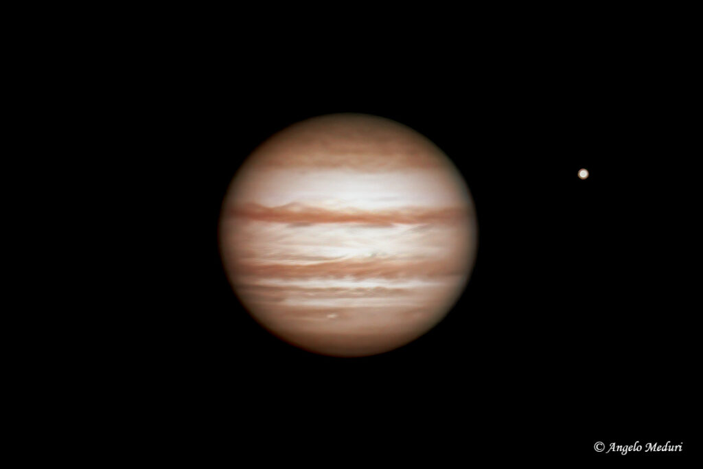 Giove ed il suo satellite Io