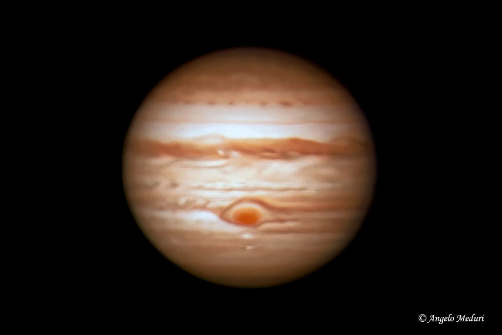 Giove con la Grande Macchia Rossa