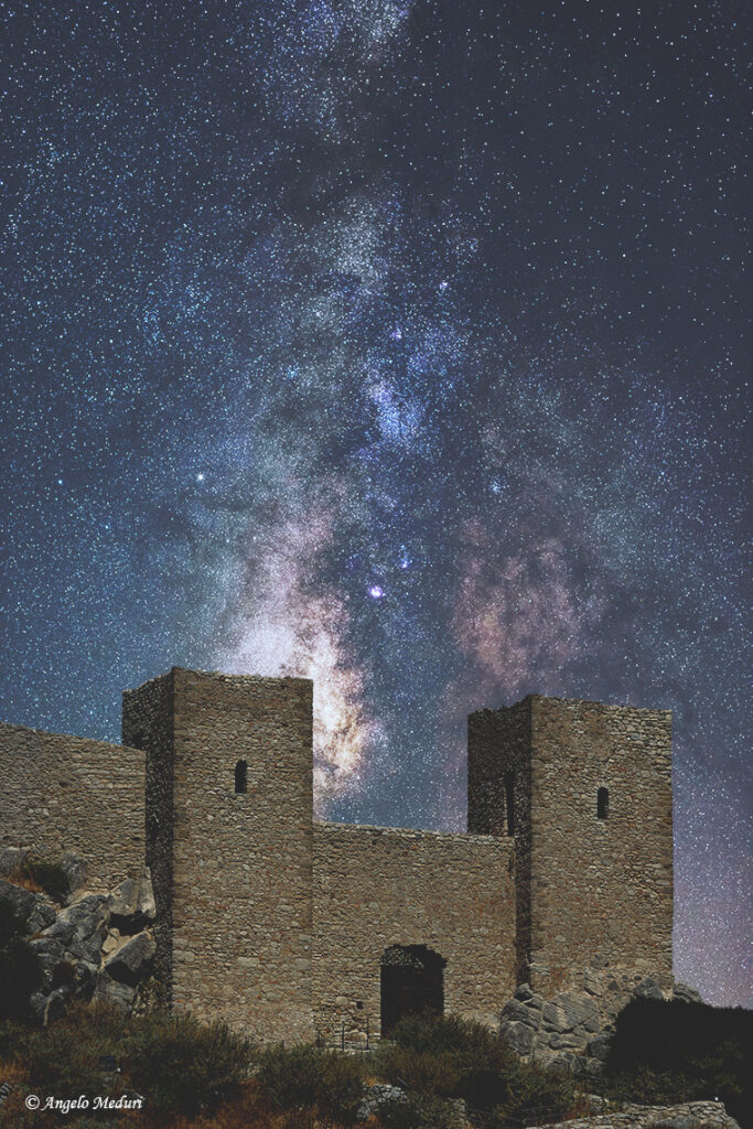 Via Lattea al castello di San Niceto