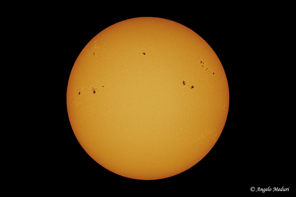il Sole con le macchie