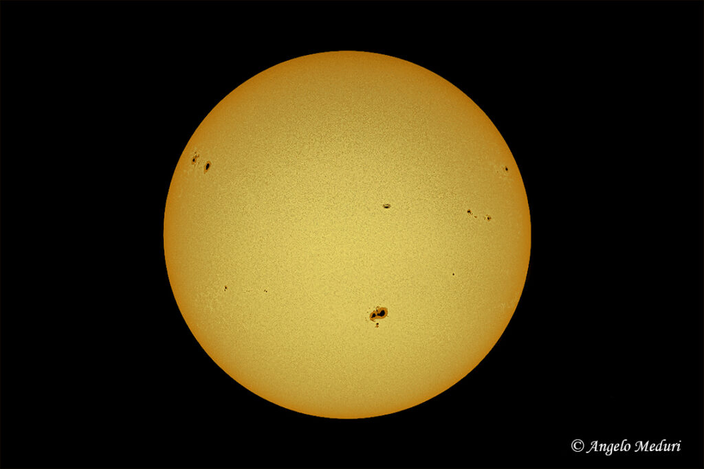il Sole con le macchie