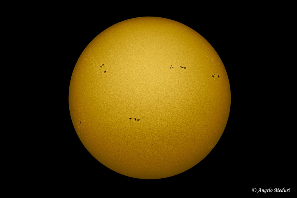 il Sole con le macchie