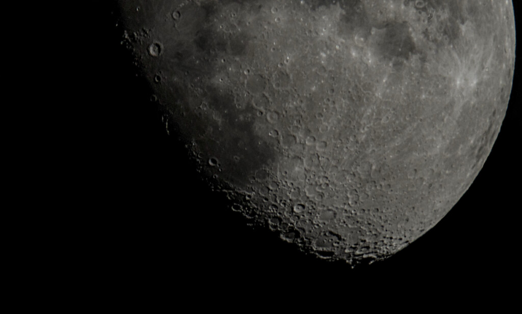 Luna crescente,  emisfero sud
