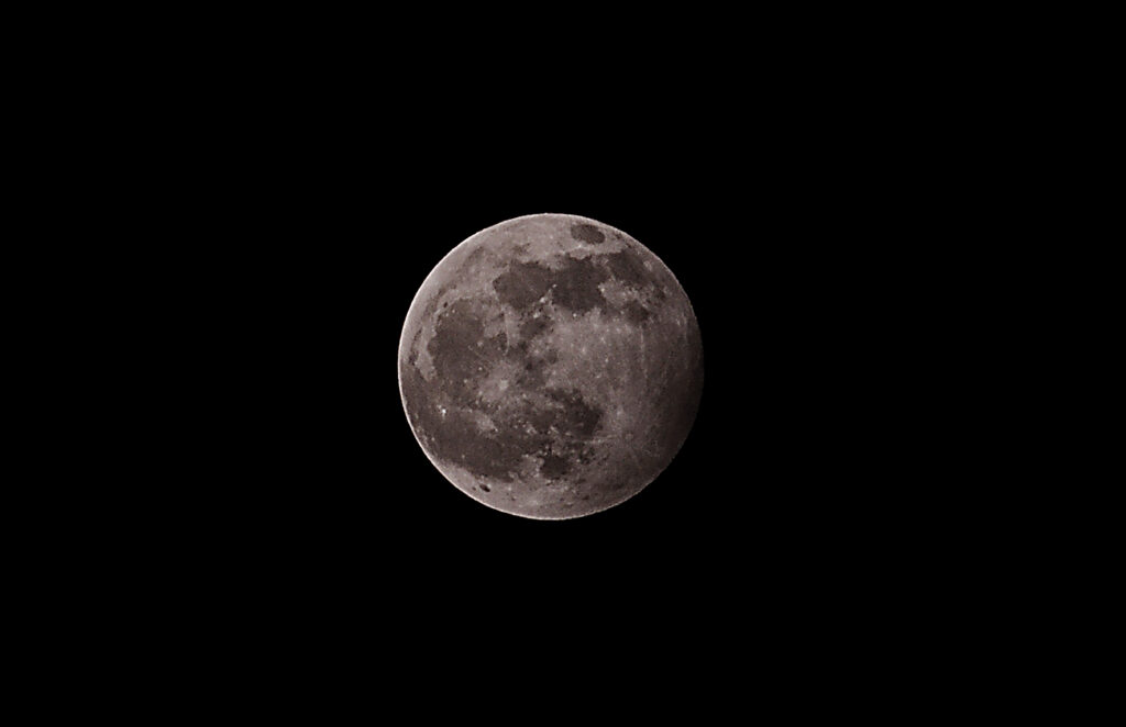 Eclisse di Luna – penombra – fase di uscita