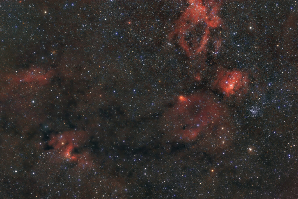 Complesso nebulare fra Cefeo e Cassiopea