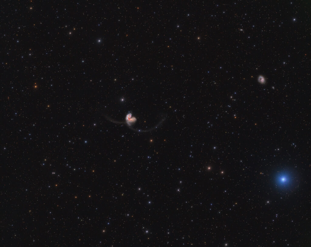 The NGC 4038 Group ( group of galaxies in the constellations Corvus and Crater)
