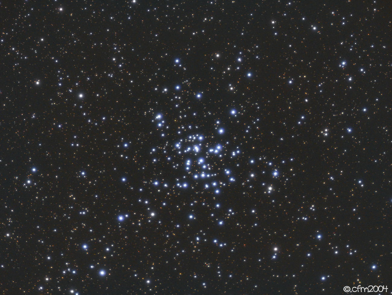 M36 ammasso aperto nella costellazione dell'aurigadi Cristina Cellini