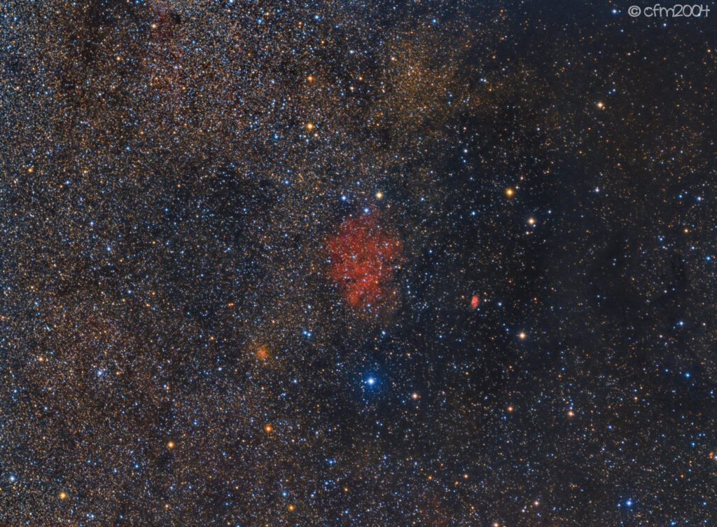SH2-72, SH2-71 e NGC6749