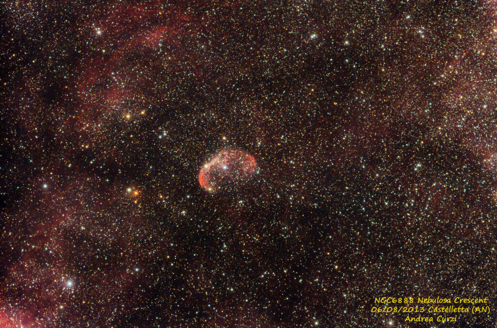 NGC6888 Nebulosa Crescent del 6 Agosto 2013.