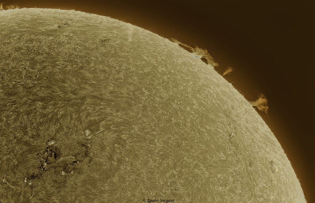 Attività Solare del 7 ottobre 2023