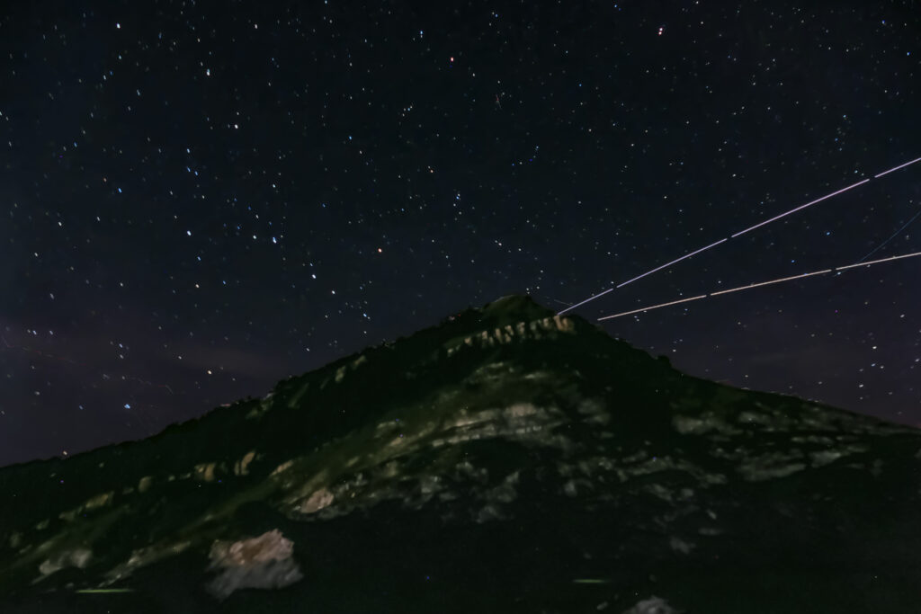 Doppio passaggio stazione spaziale internazionale ISS