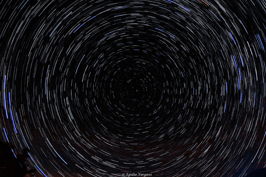 Startrails Stella Polare