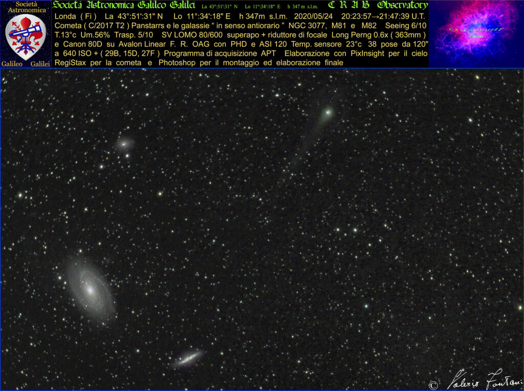 Cometa Panstarrs
