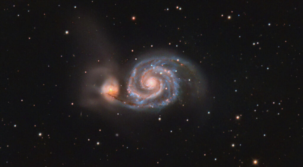 Galassia Vortice e M51B