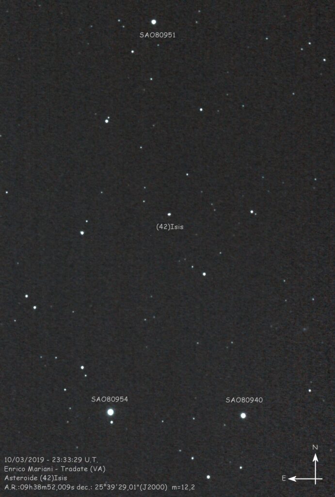 Asteroide (42)Isis