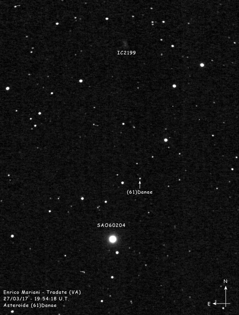 Asteroide (61)Danae