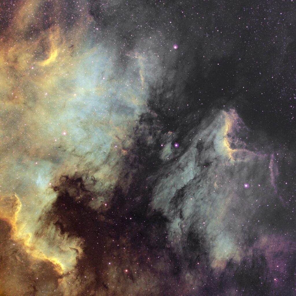 NGC 7000 e IC 5070