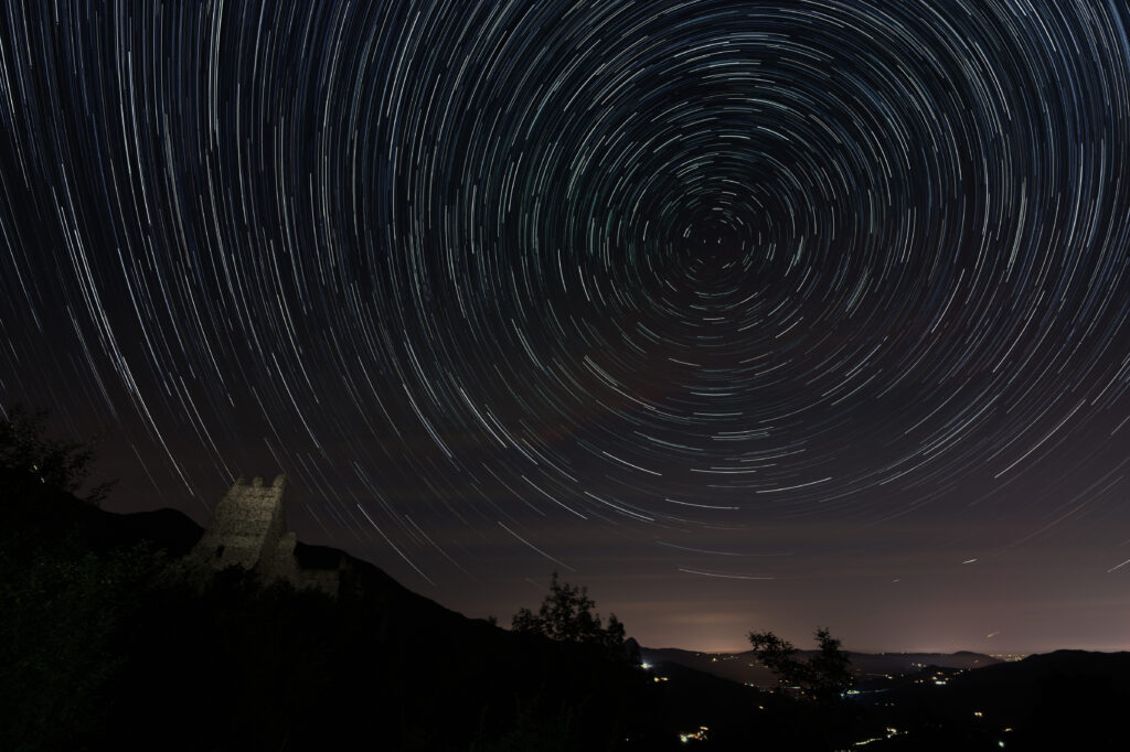 Stelle sopra il castello