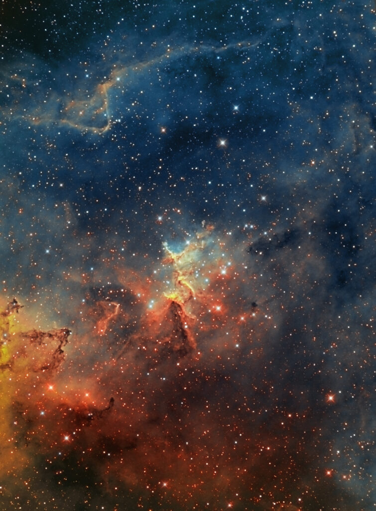 Pillar in IC1805